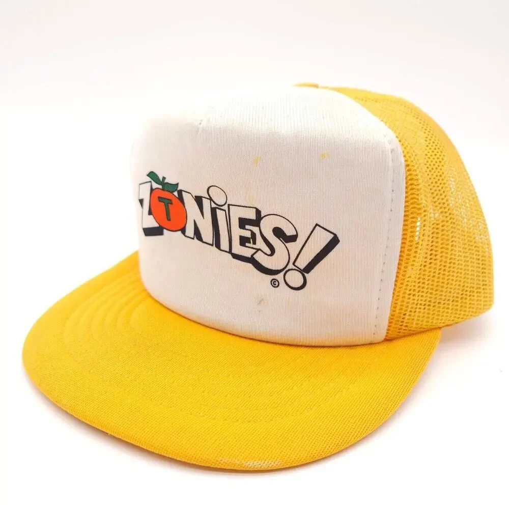 Vintage Florida Citrus‎ Tangerine Bowl Zonies Trucker Mesh Snapback Hat Cap